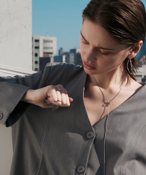 CENE(セネ)の「【CENE】セネ/ブリッジリング(リング・レディース・シルバー/ゴールド・MEDIUM)」の19枚目の写真