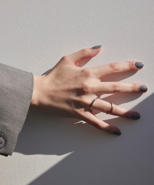 CENE(セネ)の「【CENE】セネ/ブリッジリング(リング・レディース・シルバー/ゴールド・MEDIUM)」の20枚目の写真