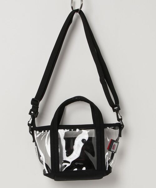 BEAMS BOY（ビームスボーイ）の「ワンポイント2WAYバッグ【manhattan portageコラボ】（ショルダーバッグ・レディース・ブラック・-）」の2枚目の写真