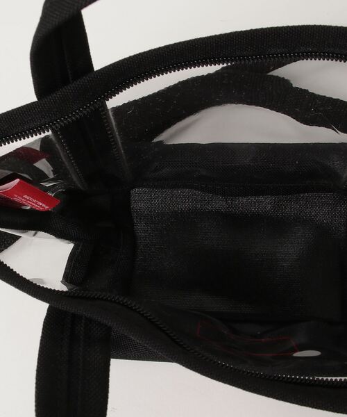 BEAMS BOY（ビームスボーイ）の「ワンポイント2WAYバッグ【manhattan portageコラボ】（ショルダーバッグ・レディース・ブラック・-）」の4枚目の写真