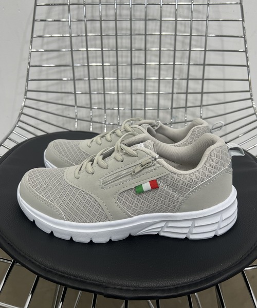 LUGG NAGG(ラグナグ)の「【risata】【軽量】着脱ファスナーつきレースアップスニーカー【3E】(スニーカー・レディース・ブラック/グレー/ネイビー・23.0cm/23.5cm/24.0cm/24.5cm/22.5cm)」の11枚目の写真