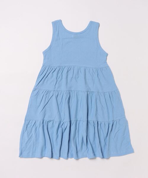 Life Support Products（ライフサポートプロダクツ）の「梨地ティアードワンピース（80～150cm）（ワンピース・キッズ・ピンク/ライトブルー/パープル・90/140/150/100/110/120/80/130/95）」の7枚目の写真