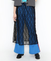 PUNYUS | リボン付きレースレイヤードスカート(スカート)