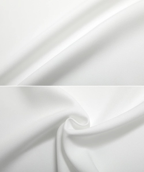 O.S.K（オーエスケー）の「[O.S.K] ショルダーフリルブラウス（シャツ/ブラウス・レディース・ホワイト/ブラック・L/M）」の18枚目の写真