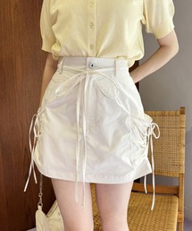 one after another NICE CLAUP | サイドドロストミニスカパン(スカート)