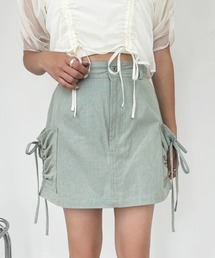 one after another NICE CLAUP | サイドドロストミニスカパン(スカート)