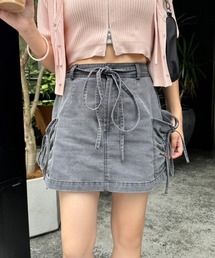 one after another NICE CLAUP | サイドドロストミニスカパン(スカート)