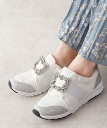 ALETTA（アレッタ）の「軽量 きらめき ビジュースニーカー（スニーカー）」