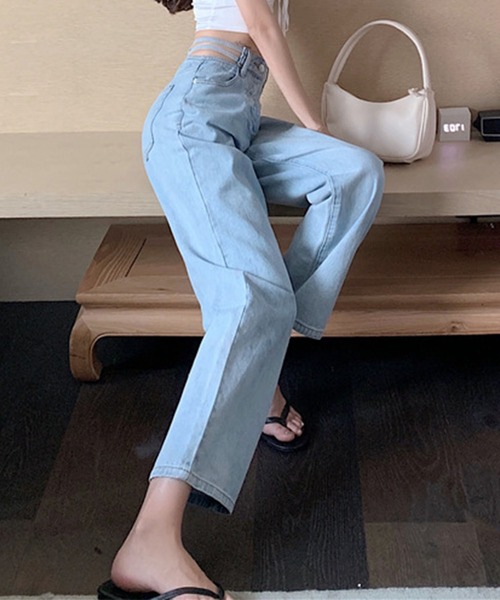 GLAMOROUS JANE（グラマラスジェーン）の「ウエストカットアウトデニム
