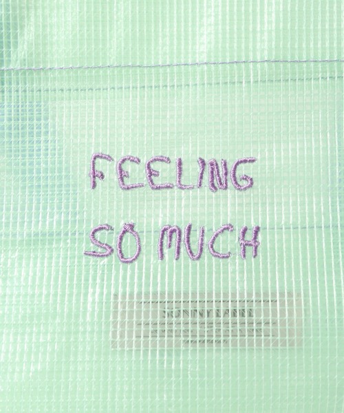 URBAN RESEARCH Sonny Label（アーバンリサーチサニーレーベル）の「ビッグプールバッグ（トートバッグ・レディース・イエロー/ライトブルー/ホワイト・ONE）」の14枚目の写真