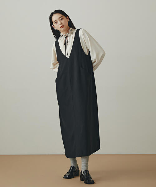 N.(N. Natural Beauty Basic)(エヌエヌナチュラルビューティーベーシック)の「◆ヒールローファー(ローファー・レディース・ブラック/ブラウン・22.5/24.5/23.5)」の6枚目の写真