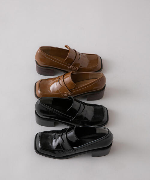 N.(N. Natural Beauty Basic)(エヌエヌナチュラルビューティーベーシック)の「◆ヒールローファー(ローファー・レディース・ブラック/ブラウン・22.5/24.5/23.5)」の11枚目の写真