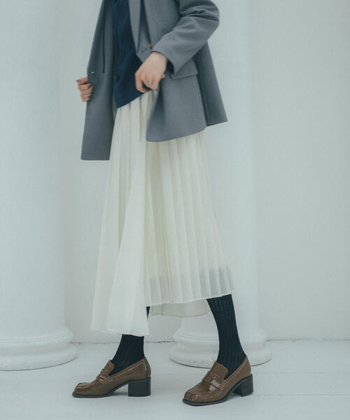 N.(N. Natural Beauty Basic)(エヌエヌナチュラルビューティーベーシック)の「◆ヒールローファー(ローファー・レディース・ブラック/ブラウン・22.5/24.5/23.5)」の16枚目の写真