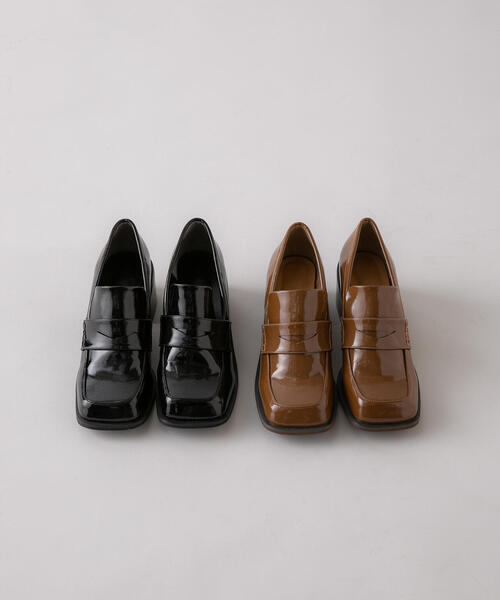 N.(N. Natural Beauty Basic)(エヌエヌナチュラルビューティーベーシック)の「◆ヒールローファー(ローファー・レディース・ブラック/ブラウン・22.5/24.5/23.5)」の17枚目の写真