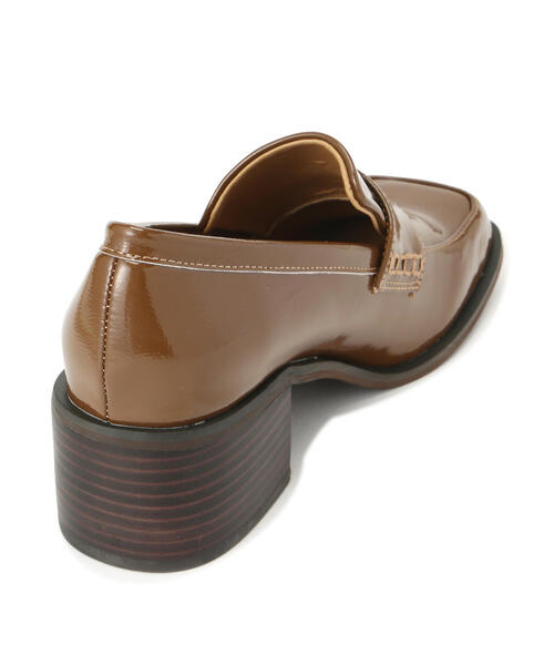 N.(N. Natural Beauty Basic)(エヌエヌナチュラルビューティーベーシック)の「◆ヒールローファー(ローファー・レディース・ブラック/ブラウン・22.5/24.5/23.5)」の19枚目の写真