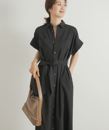 URBAN RESEARCH DOORS（アーバンリサーチドアーズ）の「ウエストリボンシャツワンピース（ワンピース・レディース）」