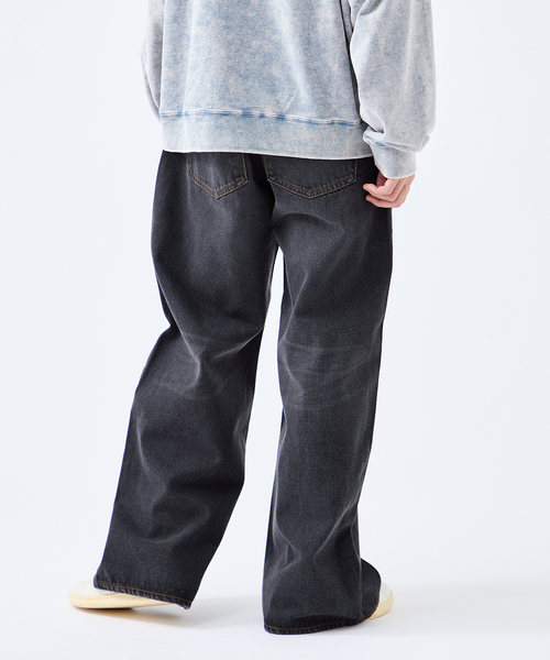 B.C STOCK（ベーセーストック）の「12.5oz DENIM J/W 5ポケットパンツ（デニムパンツ・メンズ・ネイビー/ブラック・LARGE/MEDIUM）」の10枚目の写真