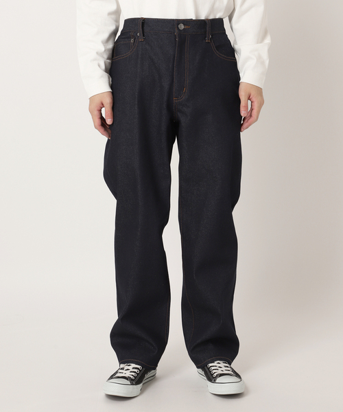 B.C STOCK（ベーセーストック）の「12.5oz DENIM J/W 5ポケットパンツ（デニムパンツ・メンズ・ネイビー/ブラック・LARGE/MEDIUM）」の11枚目の写真