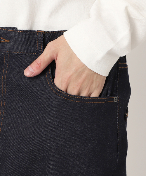 B.C STOCK（ベーセーストック）の「12.5oz DENIM J/W 5ポケットパンツ（デニムパンツ・メンズ・ネイビー/ブラック・LARGE/MEDIUM）」の13枚目の写真