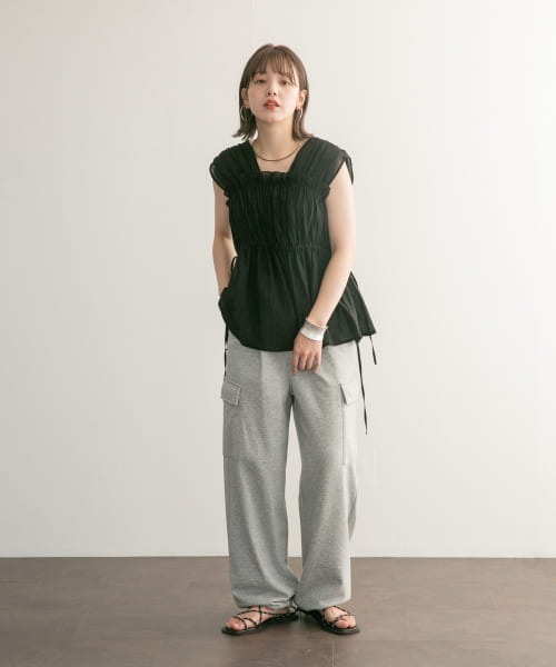 KBF（ケイビーエフ）の「ドローコードサンダル（サンダル・レディース・ブラウン/ブラック・38/37/36）」の11枚目の写真