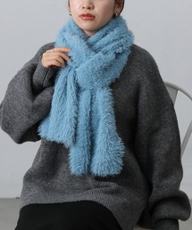 シャギーマフラー