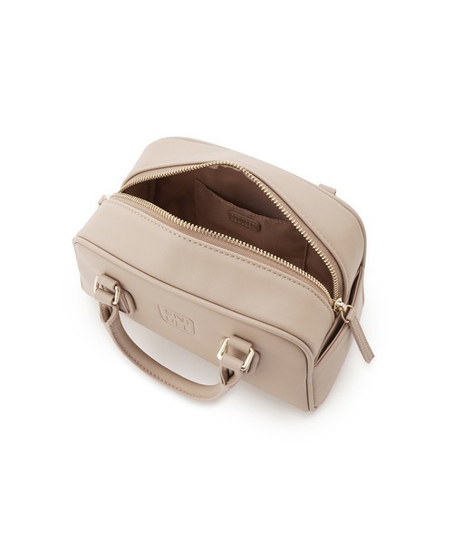 SNIDEL（スナイデル）の「スクエアボストンバッグ（ハンドバッグ・レディース・ブラック/ベージュ系その他/キャメル/バーガンディー・FREE）」の11枚目の写真