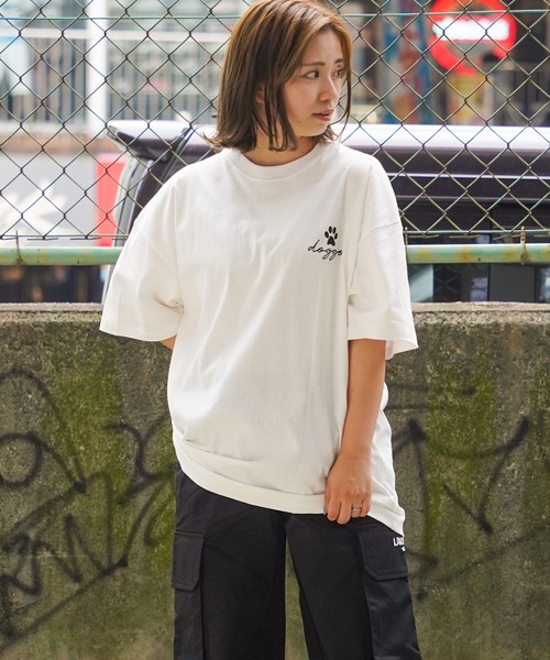 MEDM半袖Tシャツ ロゴ バックリント 大人気 男女兼用 ストリート MR.ENJOY DA MONEY 】 MEDM 正規品 男女兼用 ユニセックス