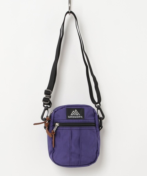 GREGORY（グレゴリー）の「クイックポケットM QUICK POCKET M ウルトラバイオレット（ショルダーバッグ・メンズ・バイオレット・ONE SIZE）」の3枚目の写真