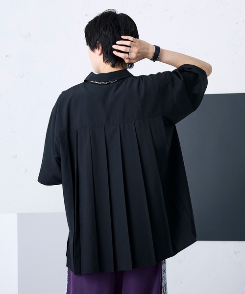 バックプリーツ刺繍シャツ（シャツ/ブラウス）｜Ellno Loset（エルノ