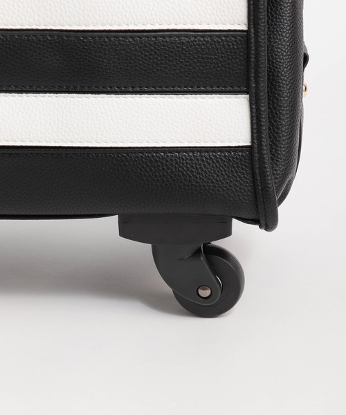 Three Four Time(スリーフォータイム)の「ラインボストン型キャリーBAG 4輪(スーツケース/キャリーバッグ・レディース・ブラック・FREE)」の14枚目の写真