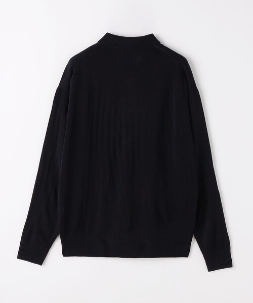 CITEN（シテン）の「＜CITEN＞ハイゲージポロカラーカーディガン（カーディガン/ボレロ・メンズ・ネイビー/オフホワイト・L/M）」の14枚目の写真