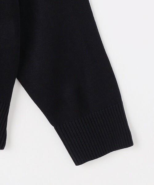 CITEN（シテン）の「＜CITEN＞ハイゲージポロカラーカーディガン（カーディガン/ボレロ・メンズ・ネイビー/オフホワイト・L/M）」の16枚目の写真