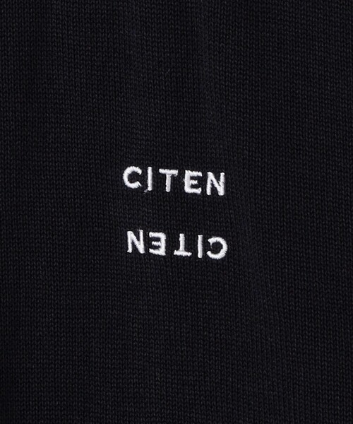 CITEN（シテン）の「＜CITEN＞ハイゲージポロカラーカーディガン（カーディガン/ボレロ・メンズ・ネイビー/オフホワイト・L/M）」の17枚目の写真