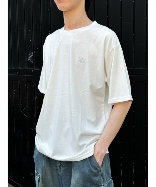 3.3 Field Trip （3.3フィールドトリップ）の「3.3 Field Trip／メタルロゴT（Tシャツ/カットソー・メンズ・ホワイト/ブラック・LARGE/MEDIUM）」の2枚目の写真