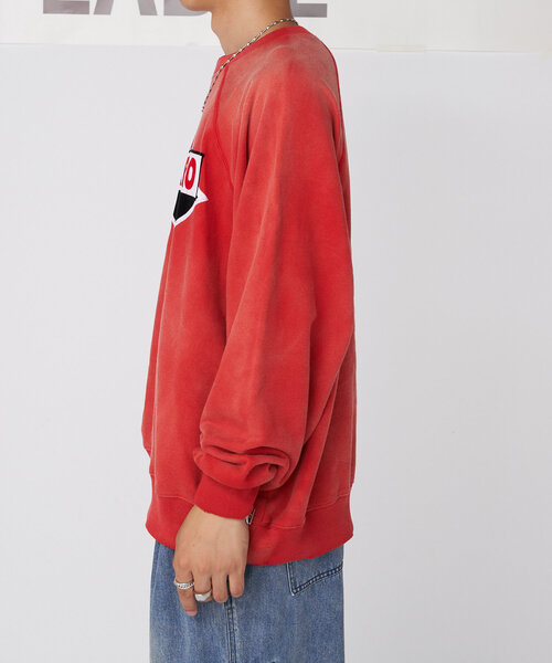 RePRODUCTION LABEL（リプロダクションレーベル）の「【RePRODUCTION LABEL / リプロダクションレーベル】ラグランスウェット（Tシャツ/カットソー・レディース・ブラック系その他/マスタード/ミント/アイボリー/ブルー/オレンジ/レッド/ブラック/ブルー系その他・FREE）」の14枚目の写真