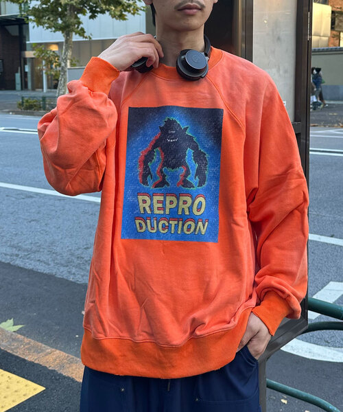 RePRODUCTION LABEL（リプロダクションレーベル）の「【RePRODUCTION LABEL / リプロダクションレーベル】ラグランスウェット（Tシャツ/カットソー・レディース・ブラック系その他/マスタード/ミント/アイボリー/ブルー/オレンジ/レッド/ブラック/ブルー系その他・FREE）」の20枚目の写真