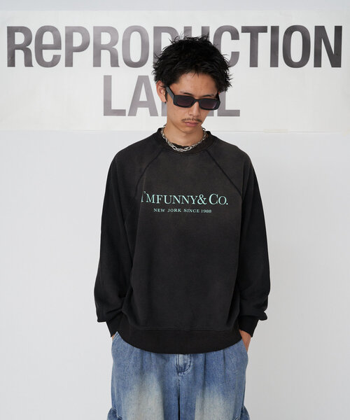 REPRODUCTION LABEL スウェット RePRODUCTION LABEL / リプロダクションレーベル】ラグラン