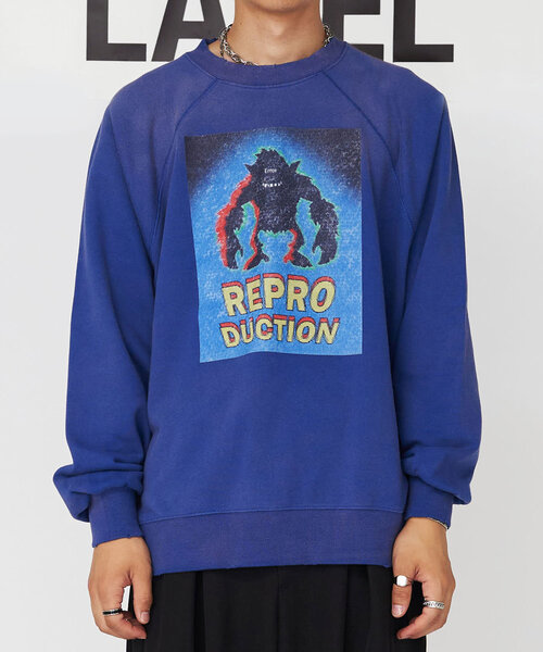REPRODUCTION LABEL スウェット ZOZO限定】【RePRODUCTION LABEL / リプロダクションレーベル