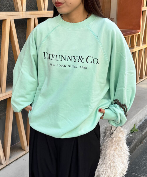RePRODUCTION LABEL（リプロダクションレーベル）の「【RePRODUCTION LABEL / リプロダクションレーベル】ラグランスウェット（Tシャツ/カットソー・レディース・ブラック系その他/マスタード/ミント/アイボリー/ブルー/オレンジ/レッド/ブラック/ブルー系その他・FREE）」の11枚目の写真