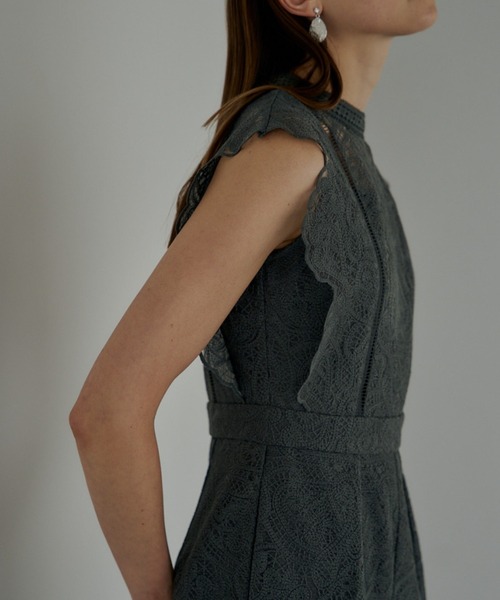 LE'RURE（リルアー）の「Paisley lace pants dress（パンツドレス・レディース・グレー/ブルー/イエロー・MEDIUM/M-Regular）」の13枚目の写真