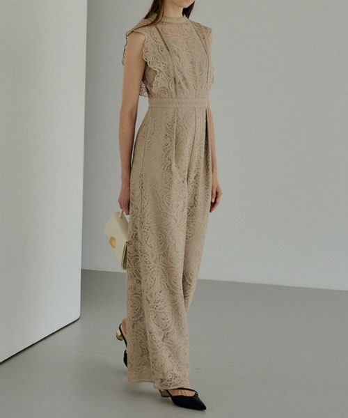 LE'RURE（リルアー）の「Paisley lace pants dress（パンツドレス・レディース・グレー/ブルー/イエロー・MEDIUM/M-Regular）」の22枚目の写真