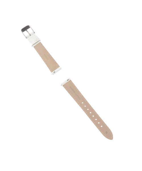 HIROB(ヒロブ)の「LOBOR DYNASTY WHITE STRAP 16mm(SILVER)(アナログ腕時計・レディース・シルバー・FREE)」の2枚目の写真
