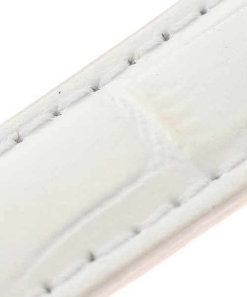 HIROB(ヒロブ)の「LOBOR DYNASTY WHITE STRAP 16mm(SILVER)(アナログ腕時計・レディース・シルバー・FREE)」の6枚目の写真