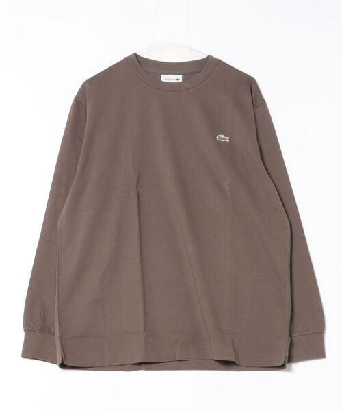 LACOSTE(ラコステ)の「《LACOSTE》ベーシックロングスリーブTシャツ(Tシャツ/カットソー・メンズ・ネイビー/グリーン系その他/グレー/ホワイト/ブラック/パープル/ダークグリーン/ブラウン系その他/グレー系・3/4/5/6/2)」の5枚目の写真
