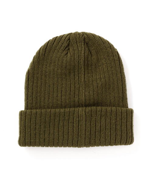 AVIREX（アヴィレックス）の「FLYING TIGER WAPPEN NKITWATCH / フライングタイガー ワッペン ニットワッチ / AVIREX / アヴィレックス（ニットキャップ/ビーニー・メンズ・オリーブ系/ブラック・F）」の3枚目の写真