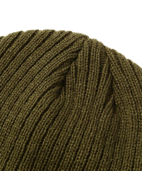 AVIREX（アヴィレックス）の「FLYING TIGER WAPPEN NKITWATCH / フライングタイガー ワッペン ニットワッチ / AVIREX / アヴィレックス（ニットキャップ/ビーニー・メンズ・オリーブ系/ブラック・F）」の8枚目の写真