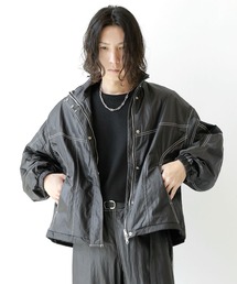minsobi | 【プレミアムエディション】ステッチジャケット(ナイロンジャケット)