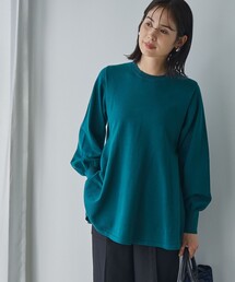 RONEL（ロネル）の「【再入荷・新色登場】RONEL ハイゲージペプラムロングスリーブニット（ニット/セーター）」