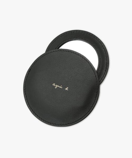 agnes b.(アニエスベー)の「WEB限定 ミラー XAA03-01(その他ビューティーグッズ・レディース・ブラック・FREE)」の4枚目の写真