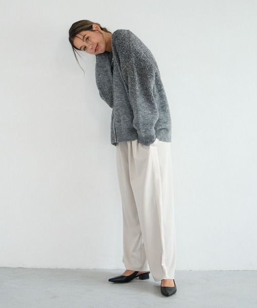 【セール】[華やかなラメ生地]グラデーションラメニットカーディガン（カーディガン/ボレロ）｜BAYFLOW（ベイフロー）